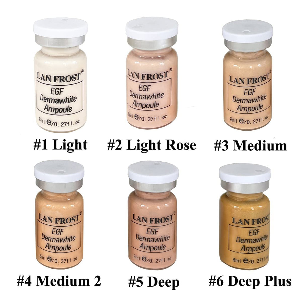 BB Glow Starter Kit – Fond de teint Semi-permanent (Ensemble de 12 Crèmes)