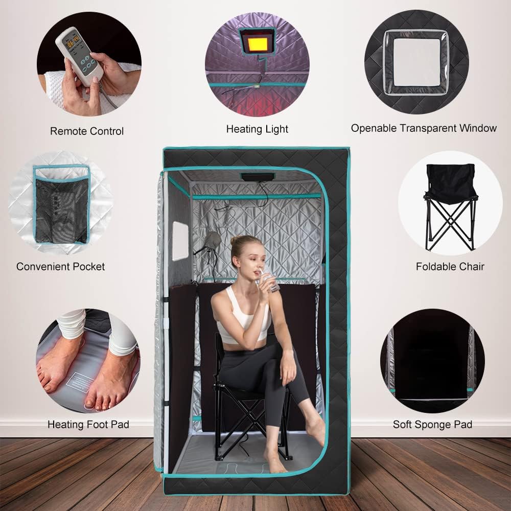 Sauna Portable à Vapeur – Soin Détox et Relaxation à Domicile