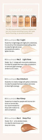 BB Glow Starter Kit – Fond de teint Semi-permanent (Ensemble de 12 Crèmes)