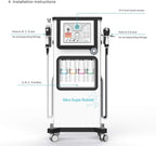 Hydrafaciale Machine Alice Super Bubble Peel 7 en 1 – Système de Soin du Visage Professionnel