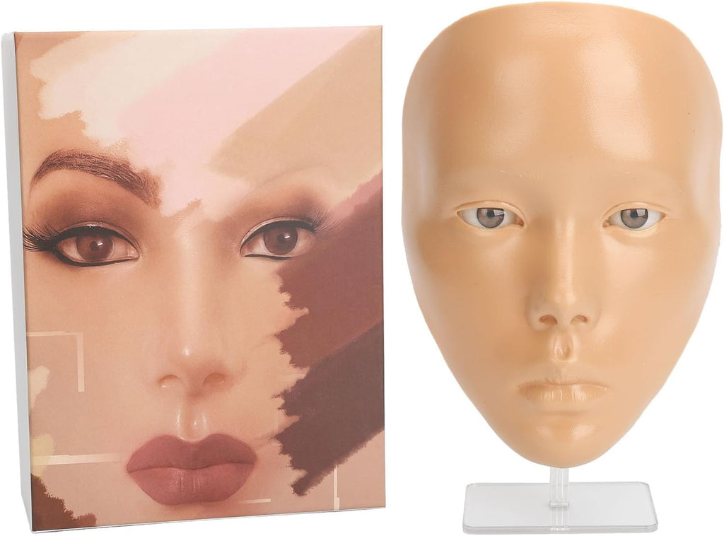 Moule/Masque d’Entraînement 5D – Tête de Mannequin Réutilisable pour la Pratique du Maquillage