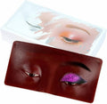 Mannequin Visage 5D Réutilisable – Planche d'Entraînement en Silicone pour Maquillage