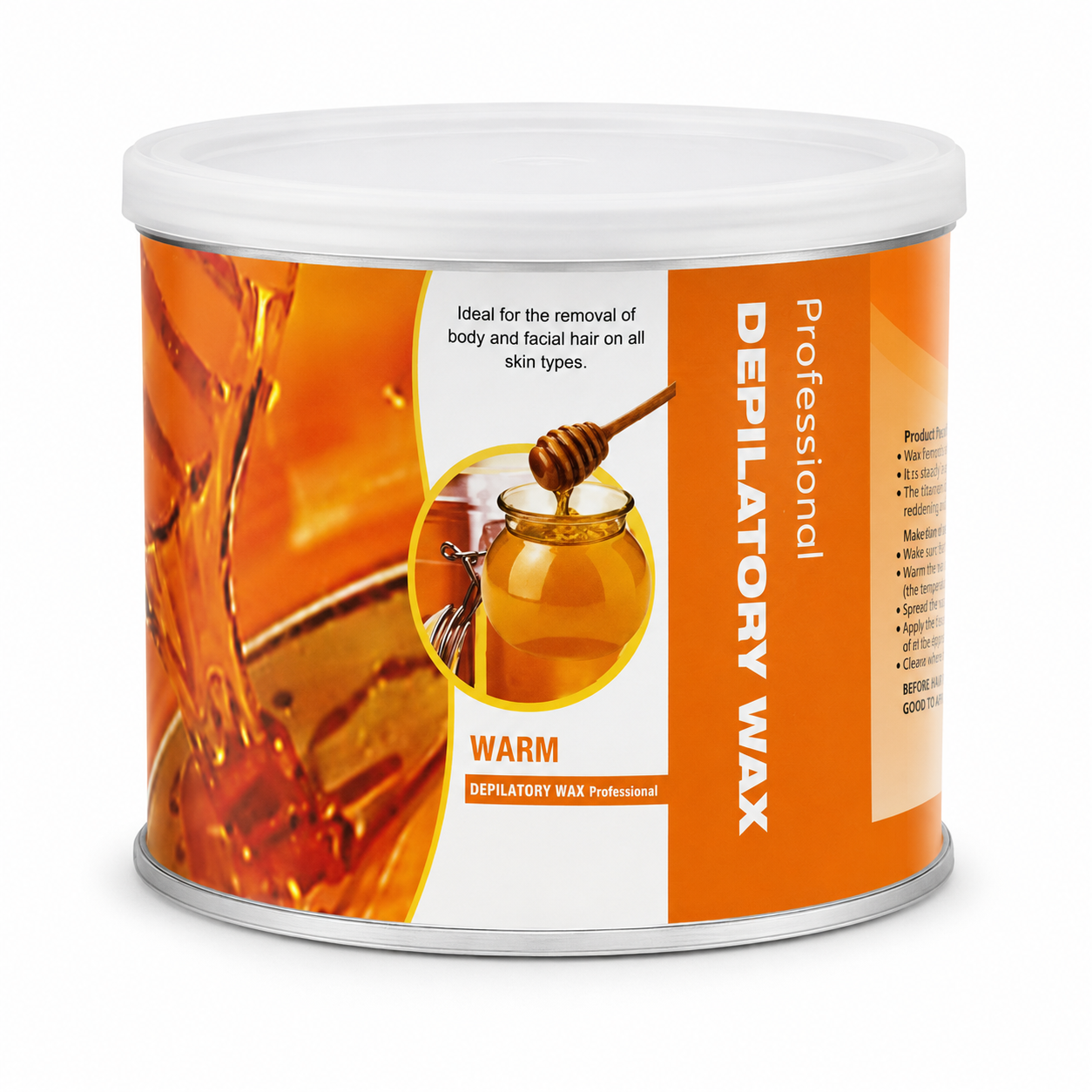 Cire d'Épilation Tiède Professionnelle au Miel – 500 g