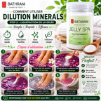 Bathrani Dilution Minerals – Dissolvant de Gelée pour Jelly Spa Bath | 450 g