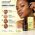 Medicube Glutathione Glow Serum – Sérum Éclat au Glutathion Liposome 5 % & Niacinamide 5 % – 30 g