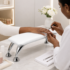 Repose-Main Surélevé Professionnel pour Manucure – Coussin Confort Nail Art, 4 Coloris Disponibles