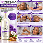 VEPLEX Pro Keratin – Shampooing Violet Déjaunisseur Professionnel – 1000 ml