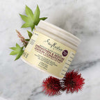 SheaMoisture - Jamaican Black Castor Oil Strengthen & Restore Leave-In Conditioner - Après-shampooing sans rinçage pour cheveux abîmés à l'Huile de ricin noire jamaïcaine - Adoucir & Démêler les cheveux  - 454 g