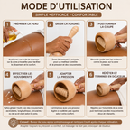 Coupe Suédoise de Massage en Bois avec Rouleaux – Madérothérapie Corps