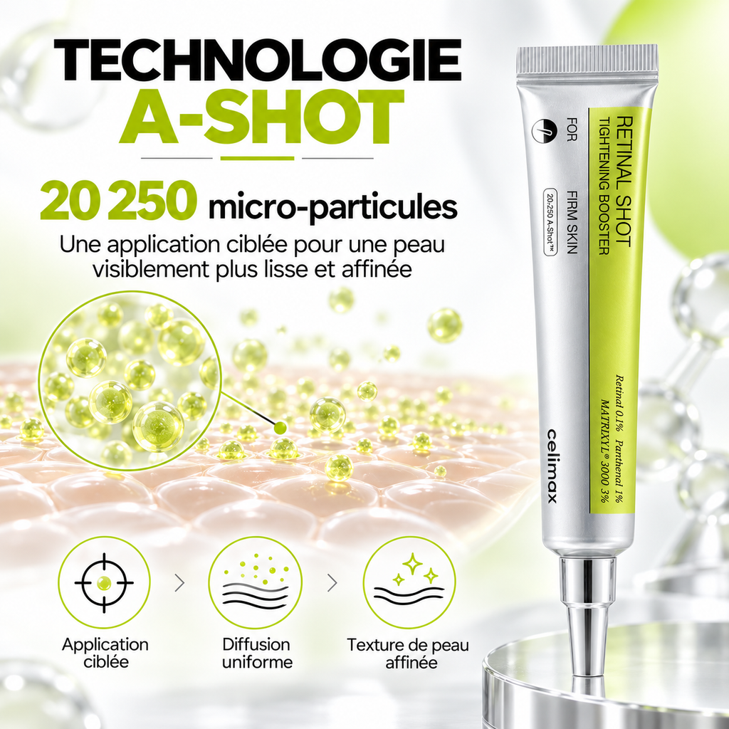 Celimax The Vita-A Retinal Shot Tightening Booster 15 ml – Booster Raffermissant au Rétinal 0,1 %