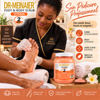 DR.MEINAIER Vitamin Step 2 Gommage Corps, Pieds & Mains à la Vitamine C – Format Professionnel