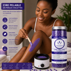 Cire Pelable en Perles Violettes – Épilation Sans Bandes Usage Professionnel