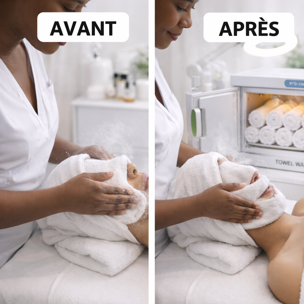 Chauffe-Serviettes Électrique et Stérilisateur UV Professionnel RTD-23A – Idéal Institut, Spa & Barber Shop