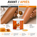 Cire d'Épilation Tiède Professionnelle au Miel – 500 g
