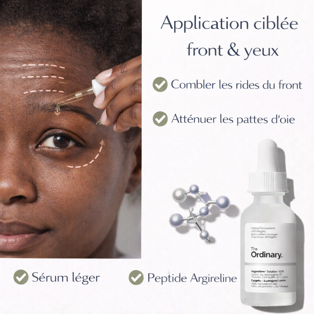 Sérum Argireline 10% The Ordinary – Anti-Rides & Lignes d’Expression
