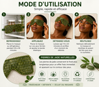 Masque Yeux en Jade Naturel – Rituel de Fraîcheur & Éclat du Regard
