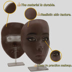 Moule/Masque d'Entraînement 5D – Tête de Mannequin Réutilisable pour la Pratique du Maquillage
