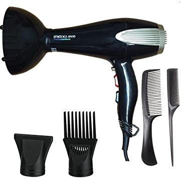 Maxi HD Sèche-Cheveux Professionnel 6000W – Séchoir Haute Puissance Pour Coiffure Rapide & Usage Professionnel