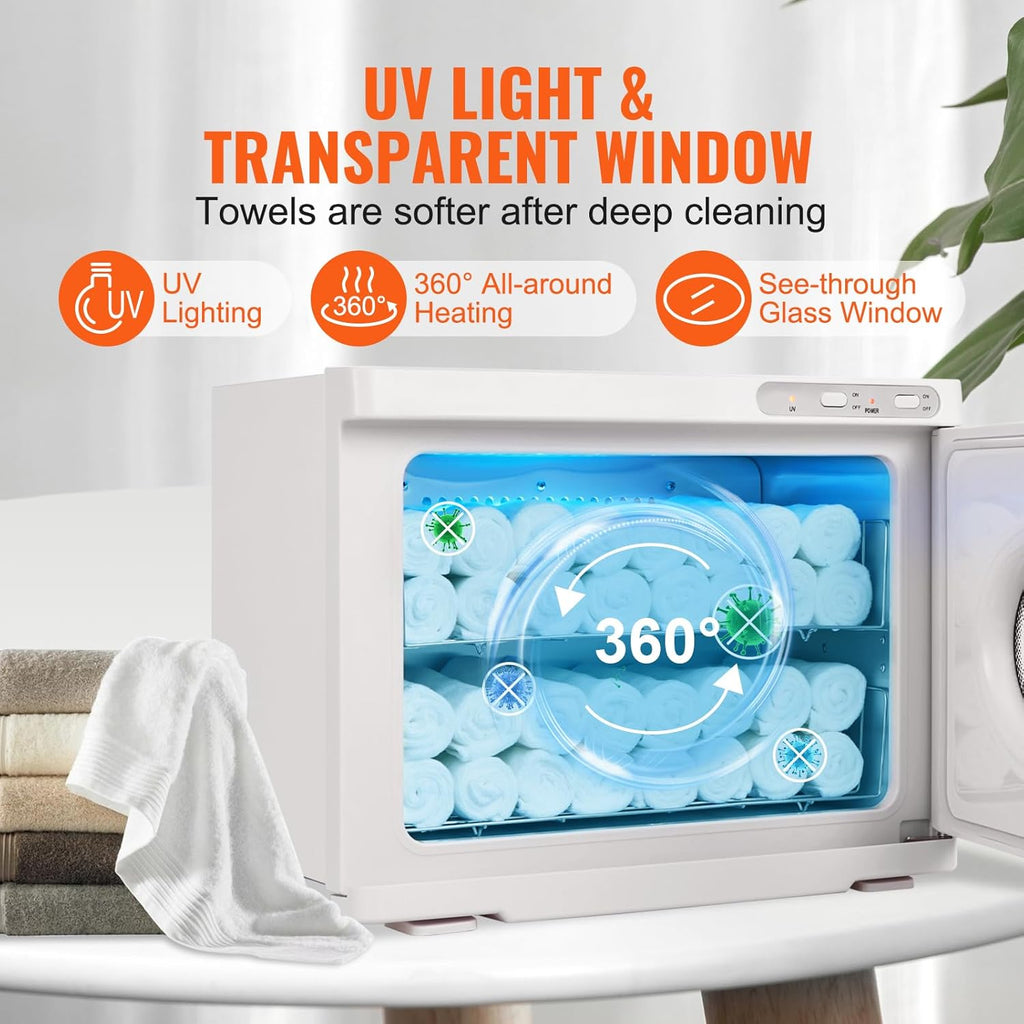 Chauffe-Serviettes Électrique et Stérilisateur UV Professionnel RTD-23A – Idéal Institut, Spa & Barber Shop