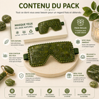 Masque Yeux en Jade Naturel – Rituel de Fraîcheur & Éclat du Regard