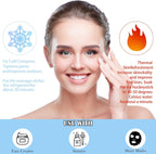 Lot de 2 Globes de Glace pour Massage du Visage – Soin Rafraîchissant et Revitalisant