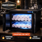 Chauffe-Serviettes & Stérilisateur UV Professionnel Noir RTD-23A – Institut Spa Barber Premium
