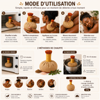 Balle de Massage Chauffante aux Grains, Sel & Herbes Naturelles – Compresse Thermique Relaxante 500g