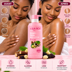 AQUA RICH Bright + Glow Body Lotion – Lait Corps Éclat Réglisse & Mûrier