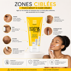 Touch Bright & Clear Cream 56,7 g – Crème Correctrice Anti-Imperfections & Taches Visage