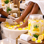 Fleurs de Savon Spa au Citron Mains & Pieds – Lemon Soap Flowers – 220 g / 800 g