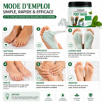 Dr.Meinaier Masque Exfoliant Pieds Ice Mint – Hydratation & Élimination des Callosités – 500ml