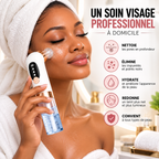 Appareil Nettoyant Visage à Microbulles – Aspirateur de Pores et Points Noirs Rechargeable USB