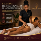 Gua Sha Corps en Bois Forme Croissant de Lune – Madérothérapie