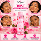 Royal Moisturizing Toner Rose 500 ml – Toner Visage Hydratant à la Rose