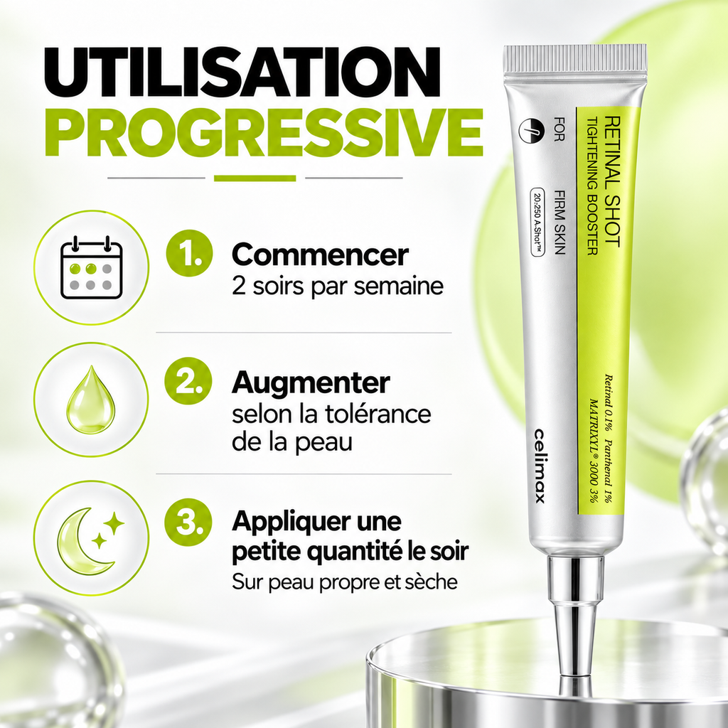 Celimax The Vita-A Retinal Shot Tightening Booster 15 ml – Booster Raffermissant au Rétinal 0,1 %