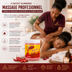 3 Daysit Slimming Burns Fat – Crème De Massage Chauffante Au Piment Rouge 1000 g