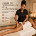 Coupe Suédoise de Massage en Bois avec Rouleaux – Madérothérapie Corps