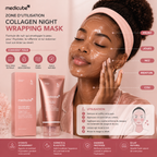 Medicube Collagen Night Wrapping Mask – Masque De Nuit Au Collagène Pour Une Peau Ferme, Hydratée Et Lumineuse – 75 ml