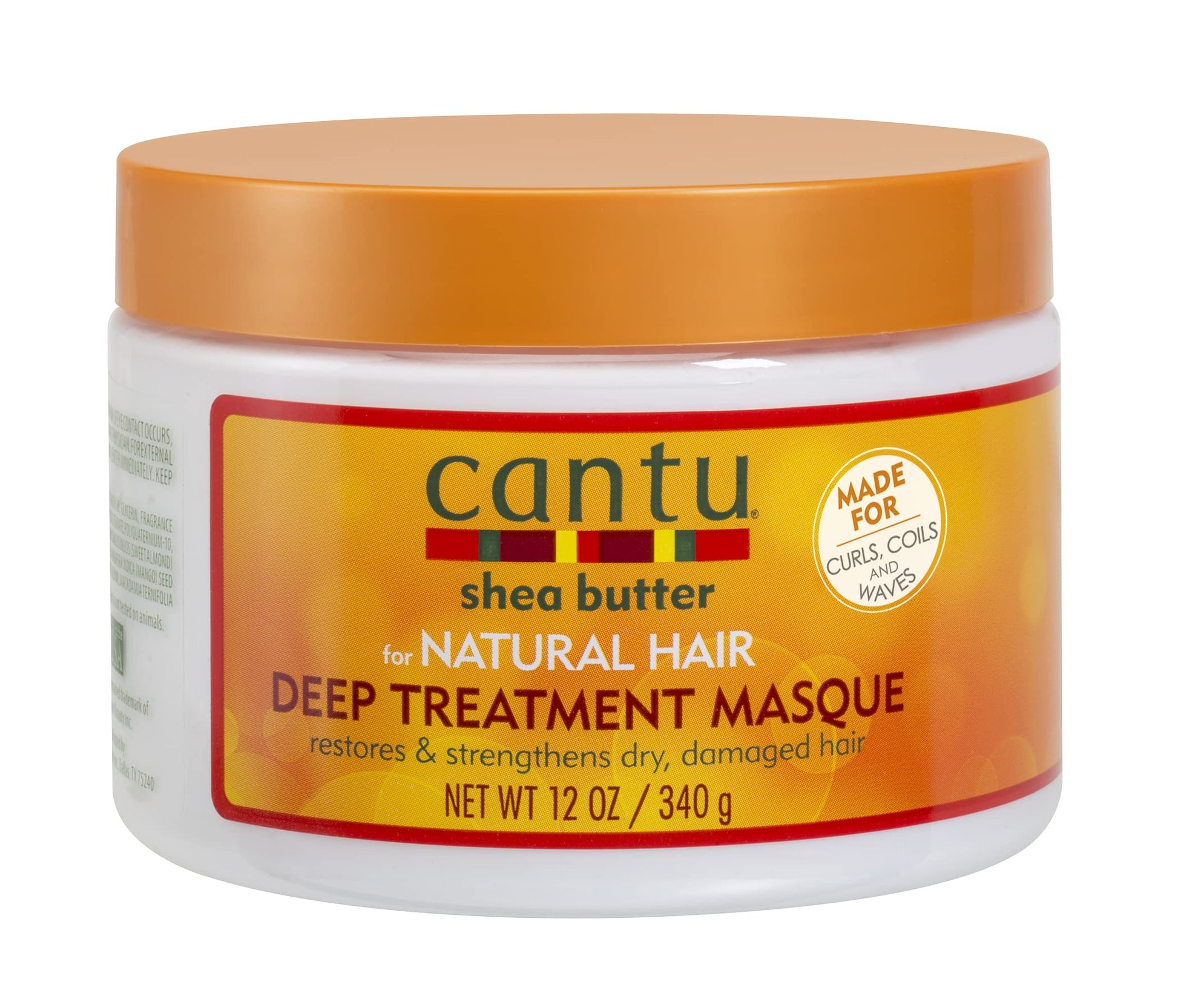 Cantu Shea Butter Natural Hair Deep Treatment - Masque Masque Traitant Sans Sulfate