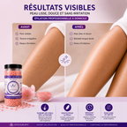 Cire Pelable en Perles Rose – Cire Épilation Sans Bandes Usage Professionnel