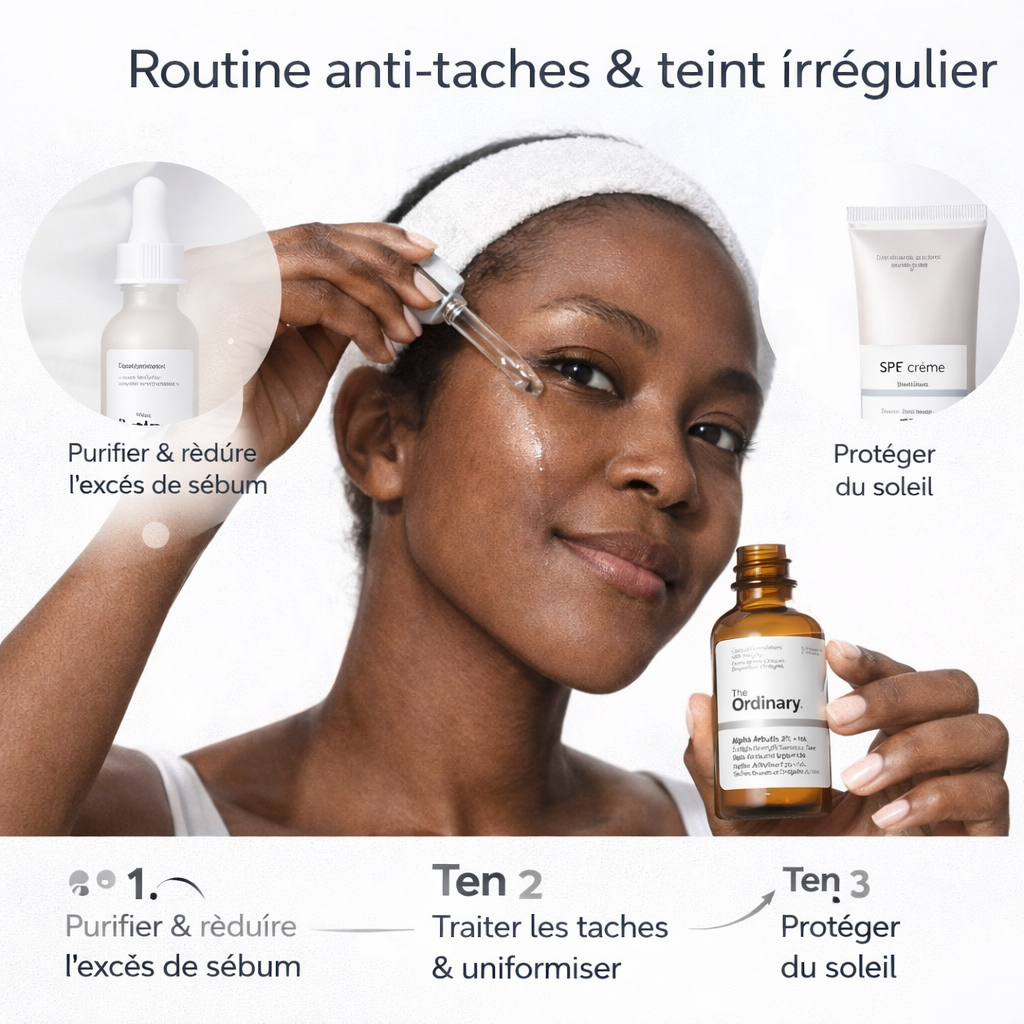 Sérum Alpha Arbutin 2% + Acide Hyaluronique The Ordinary – Anti-Taches & Teint Uniforme