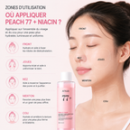 ANUA Peach 77 Niacin Essence Toner – Toner Essence Éclat & Hydratation Intense