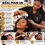 Masseur Électrique du Cuir Chevelu OSK-701 – 4 Têtes de Massage, 3 Vitesses Réglables – 5W – Blanc