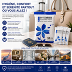 Protège-Abattant WC Jetable 50 Pièces – Protection Hygiénique Individuelle