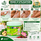 Jaxina Meiji Crème de Massage Corps & Modelage 1 kg – Grand Format Professionnel