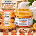 DR. REKBEHUTY Gommage au Sucre Curcuma & Vitamine C – Visage & Corps