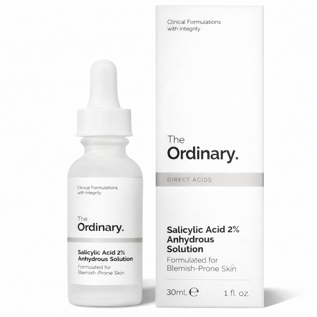 Sérum Acide Salicylique 2% Anhydrous The Ordinary – Anti-Imperfections Doux & Peaux Sensibles