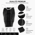Lot de 50 Culottes String Jetables Noires – Sous-Vêtements Spa & Soins Esthétiques
