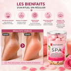 Billes Effervescentes Spa Rose 250g – Bain Mains & Pieds Hydratant & Relaxant