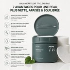 ANUA Heartleaf 77 Clear Pad – Disques Tonifiants Apaisants & Exfoliants